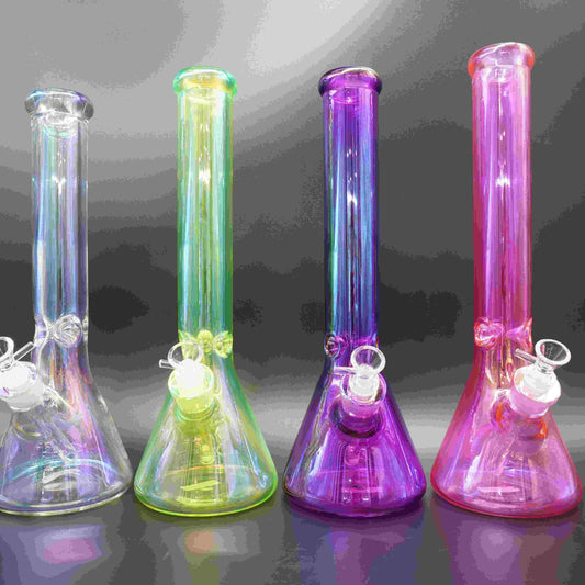 14 inches Colored Beaker Bong