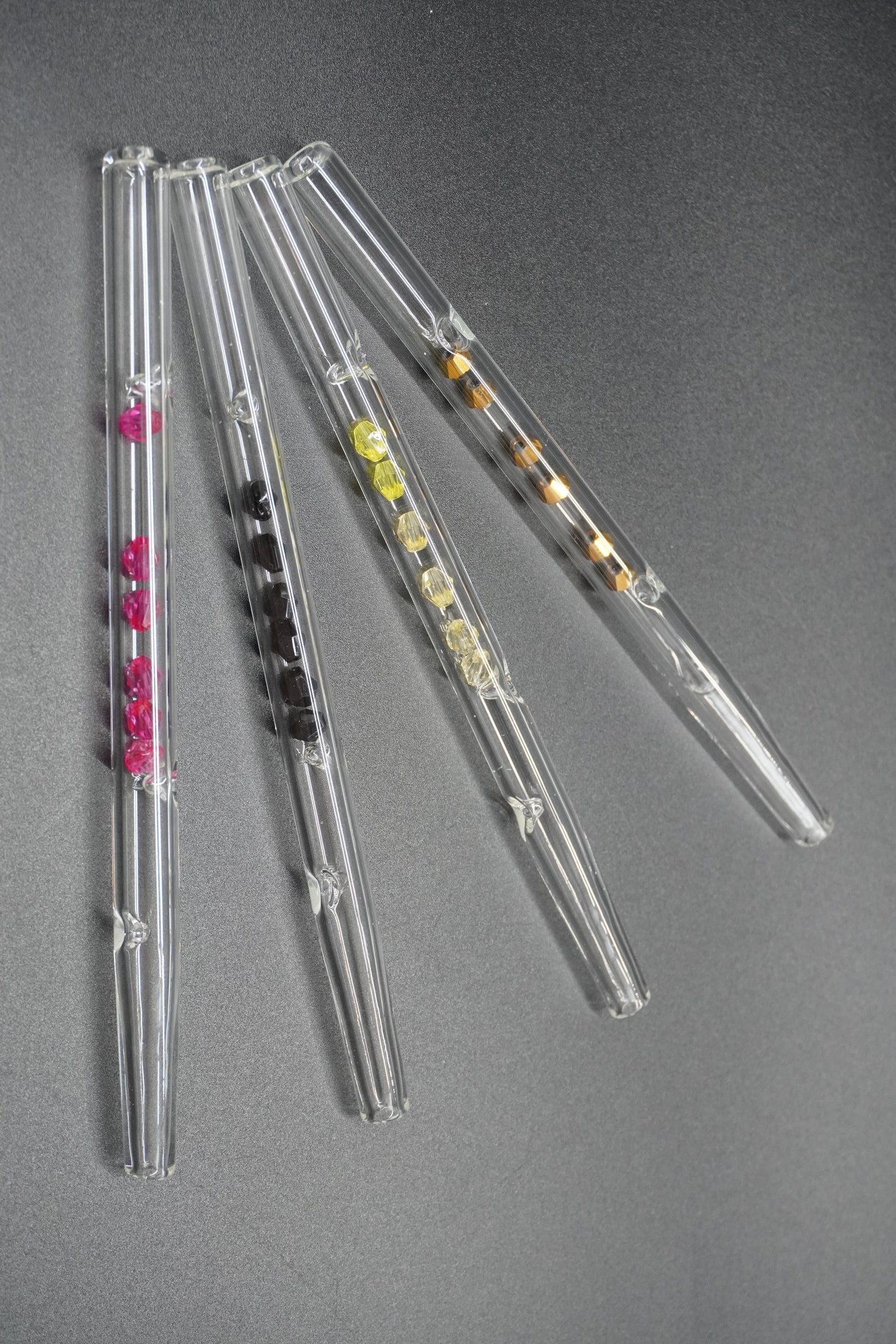 7 in Dab Straw with Beads
