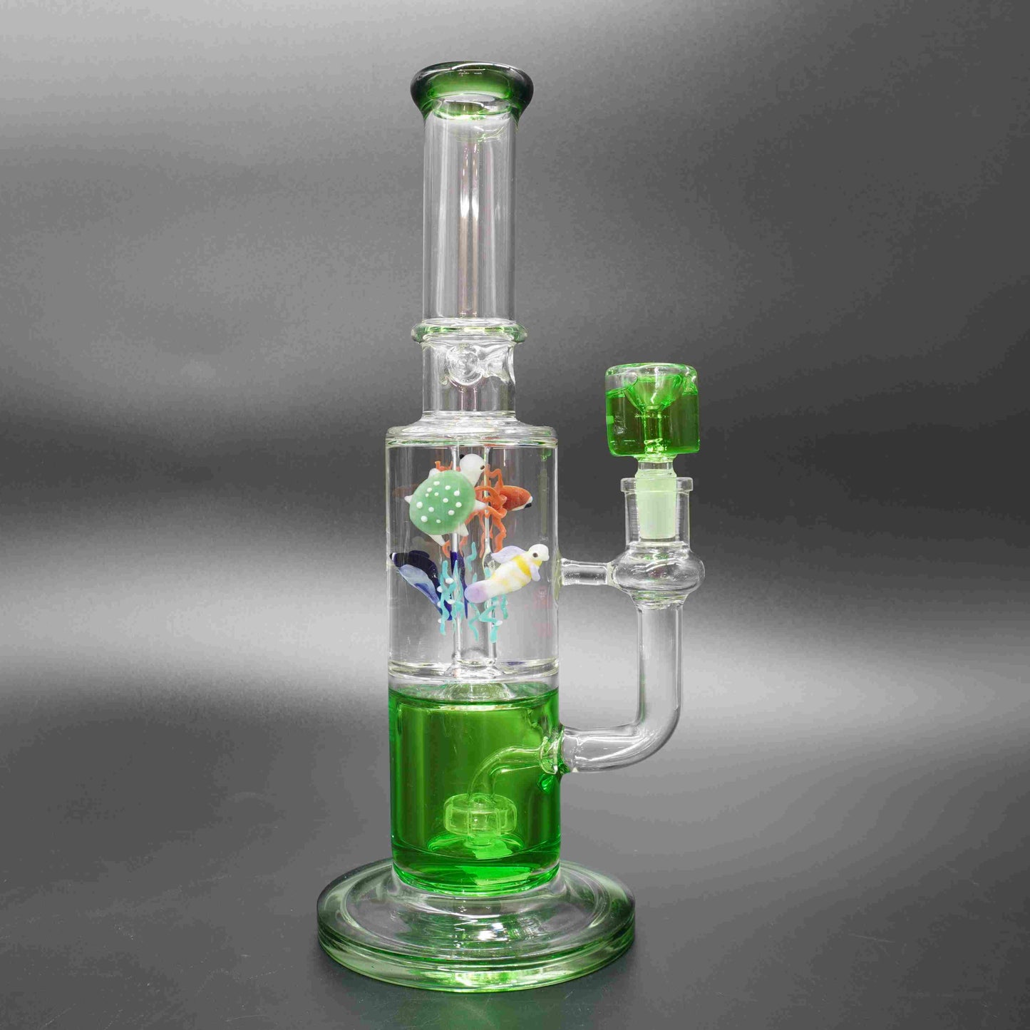 Aquarium Themed Freezable Glycerin Bong