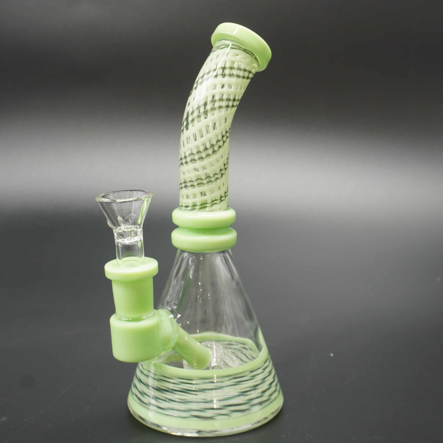 Bent Neck Beaker Perc Mini Bong