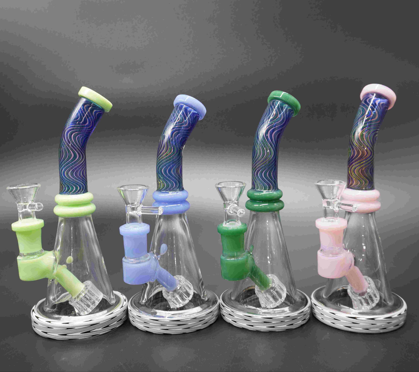 Bent Neck Conical Mini Bong