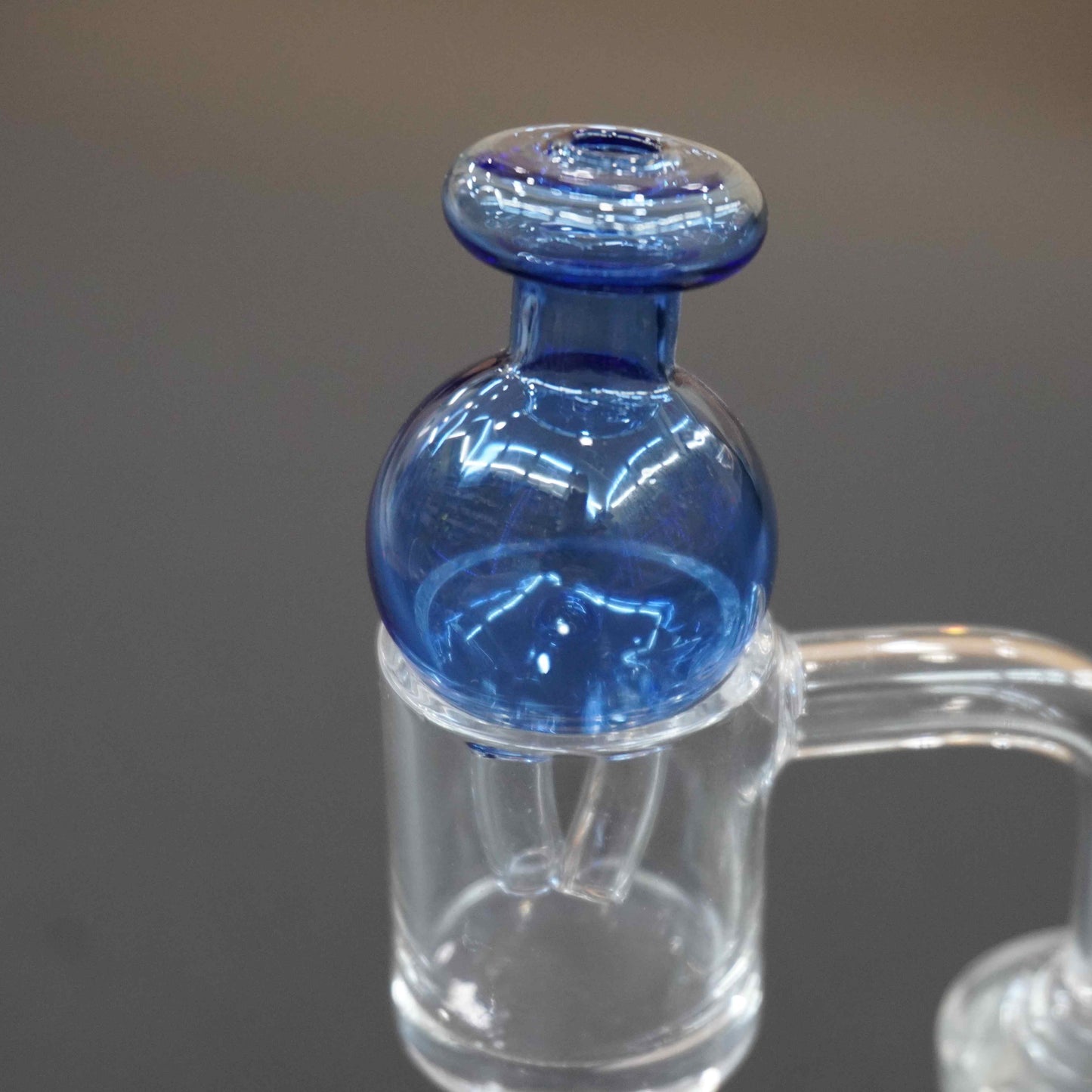 Bubble carb cap