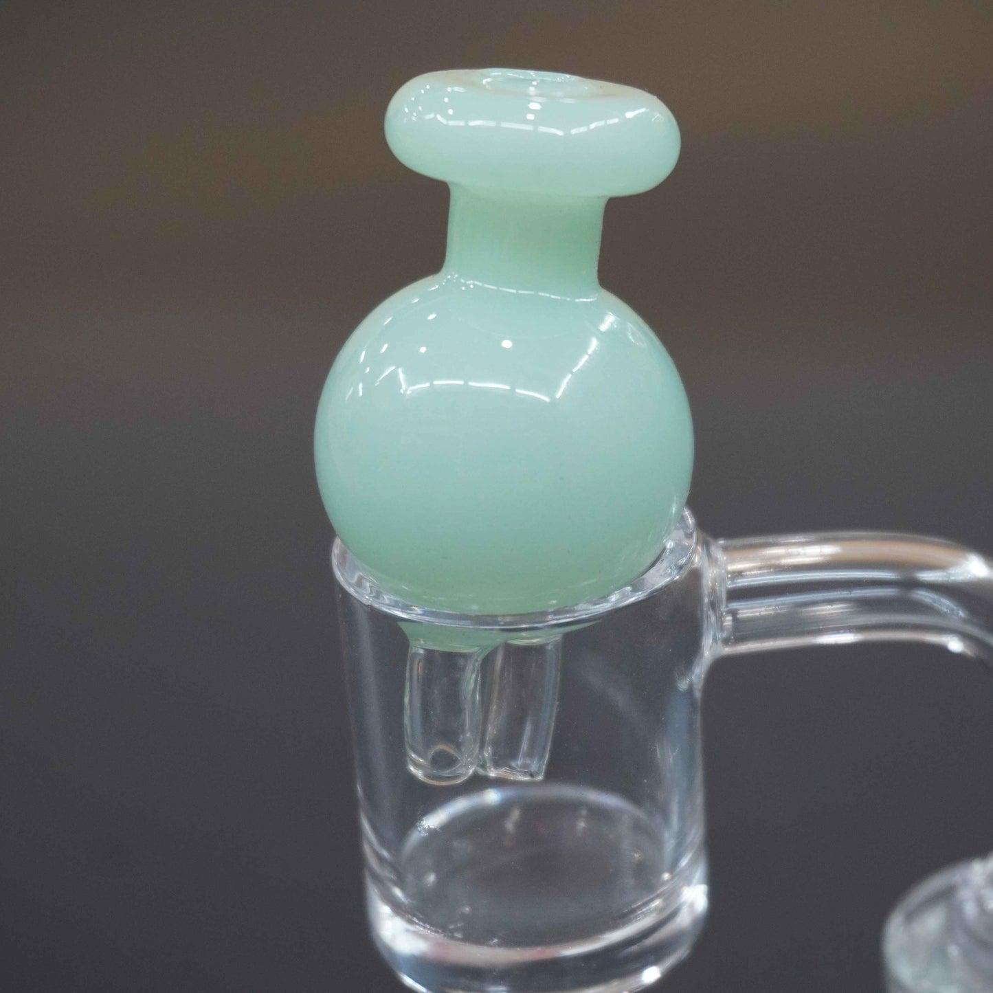 Bubble carb cap