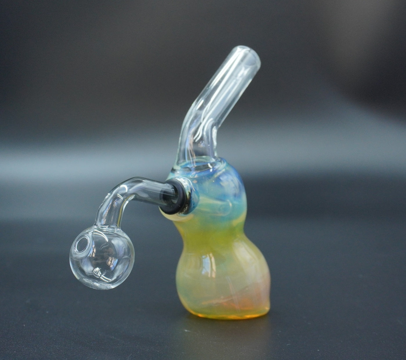 Cosmic Flare Fumed Glass Oil Burner
