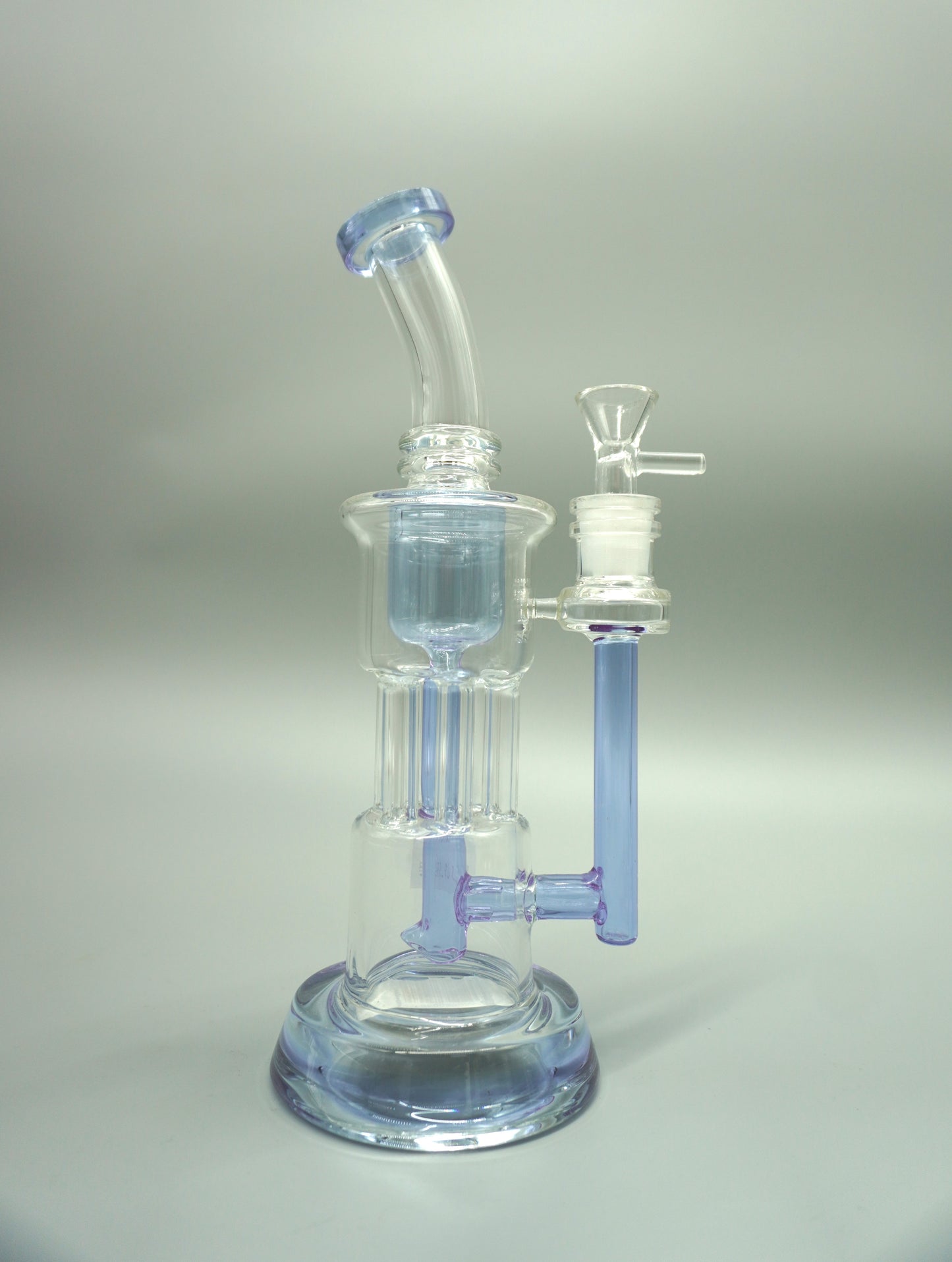 Straight Tube Incycler Bong