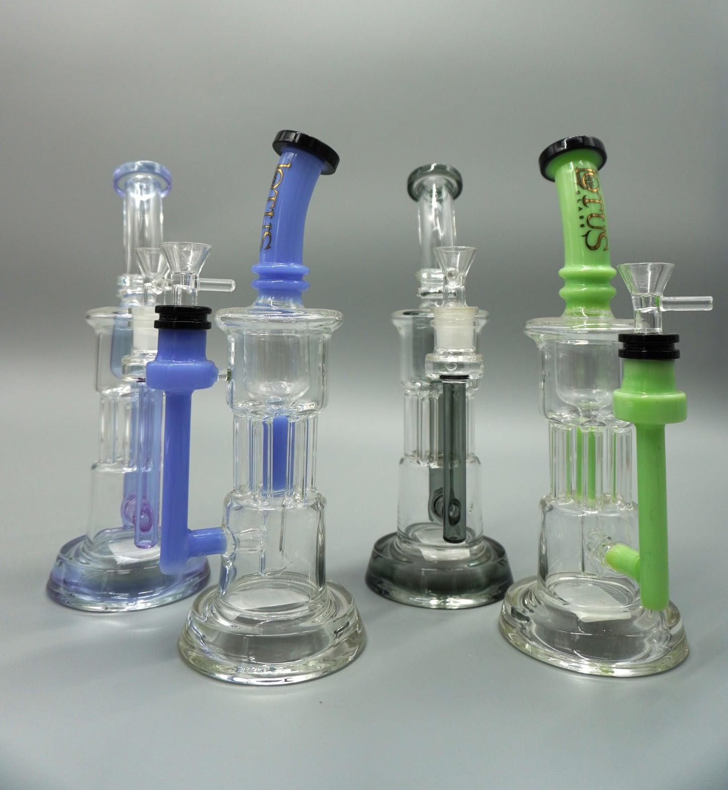 Straight Tube Incycler Bong