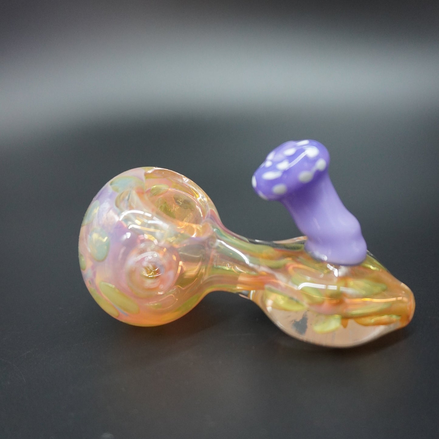 Mushroom Styled Glass Pipe
