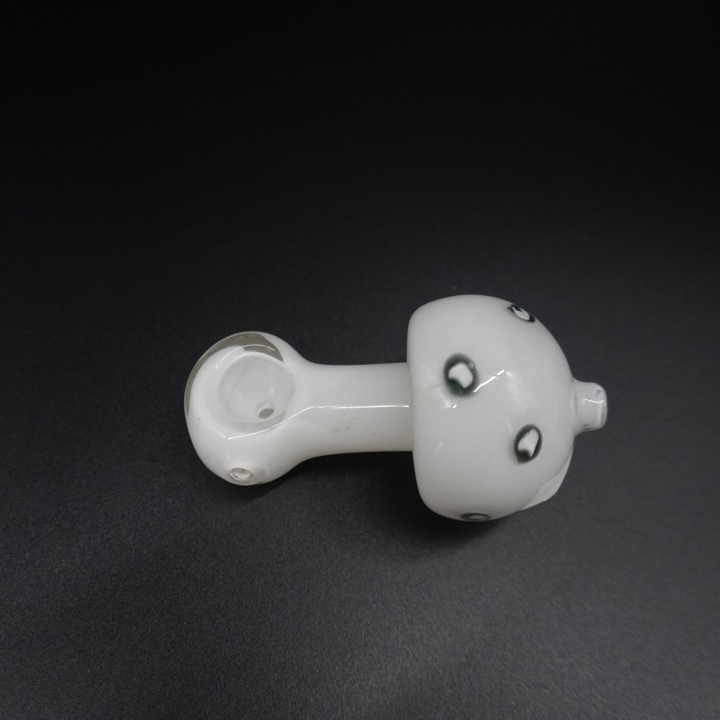 Mushroom Head 3 inch Glass Pipe
