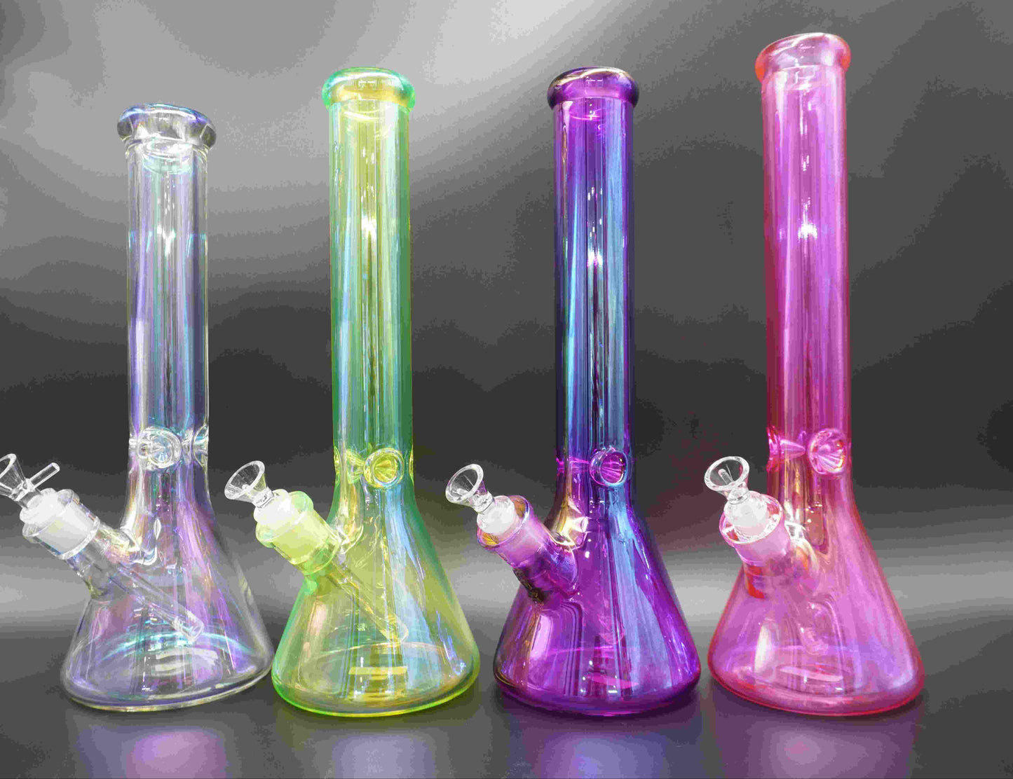 14 inches Colored Beaker Bong