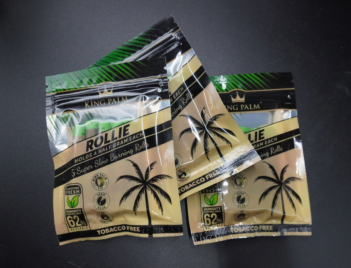 King Palm "Rollie" Pre-Rolled Wraps "4 Pack"