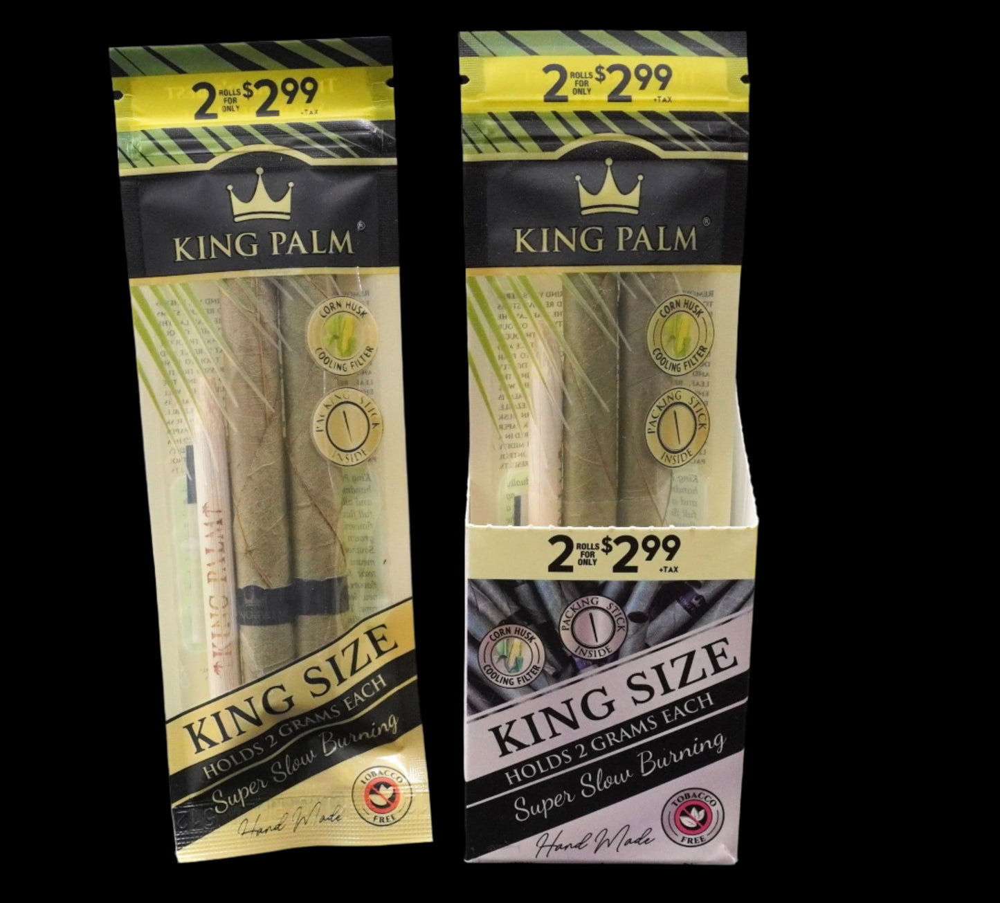 King Palm "King Size" Wraps "5 Pack"