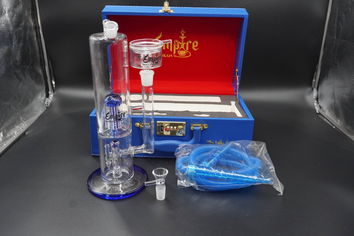 Empire Dual Hookah & Water Pipe Jelly fish Edition