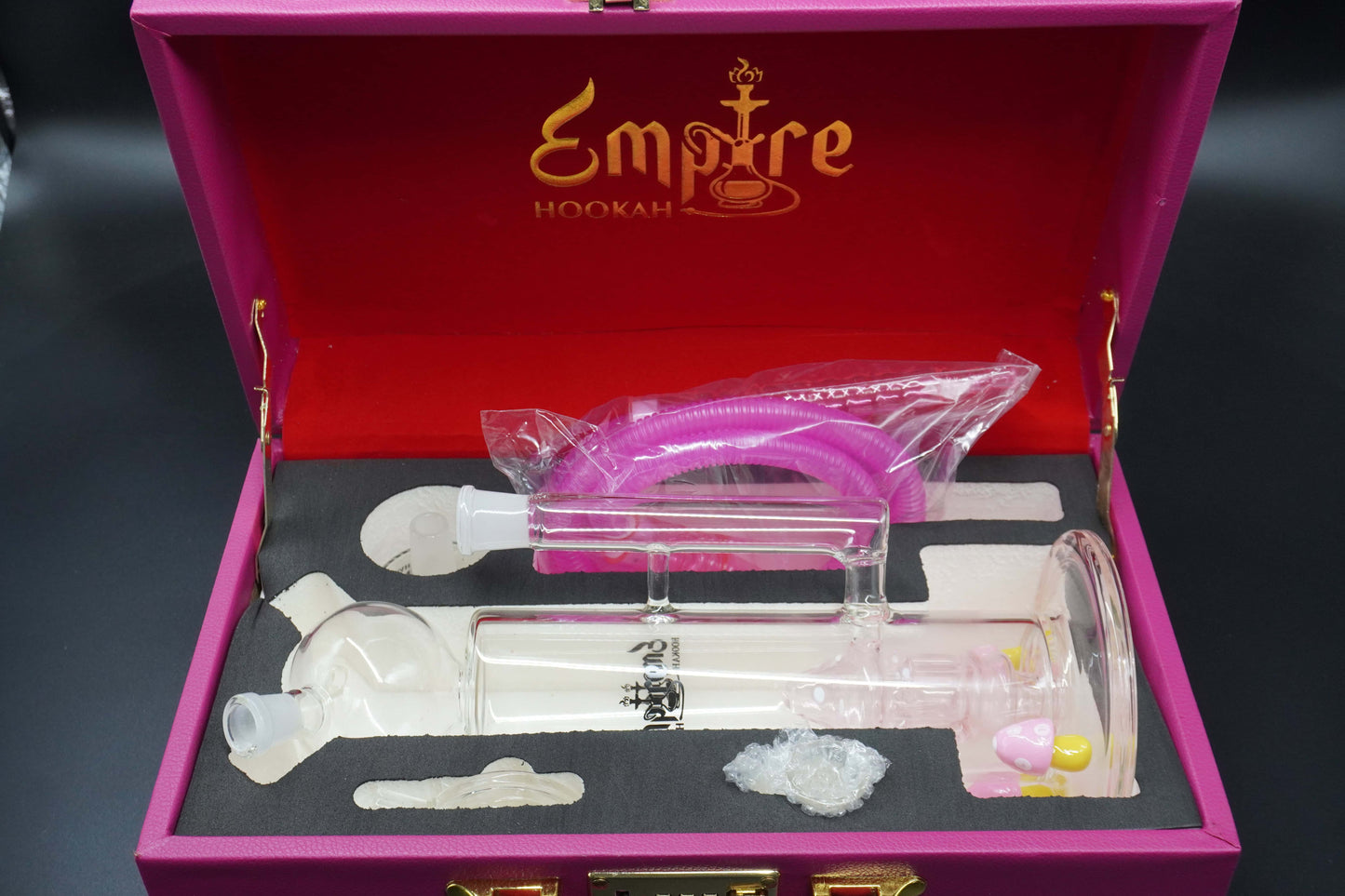 Empire Dual Hookha & Water Pipe Mushroom Edition