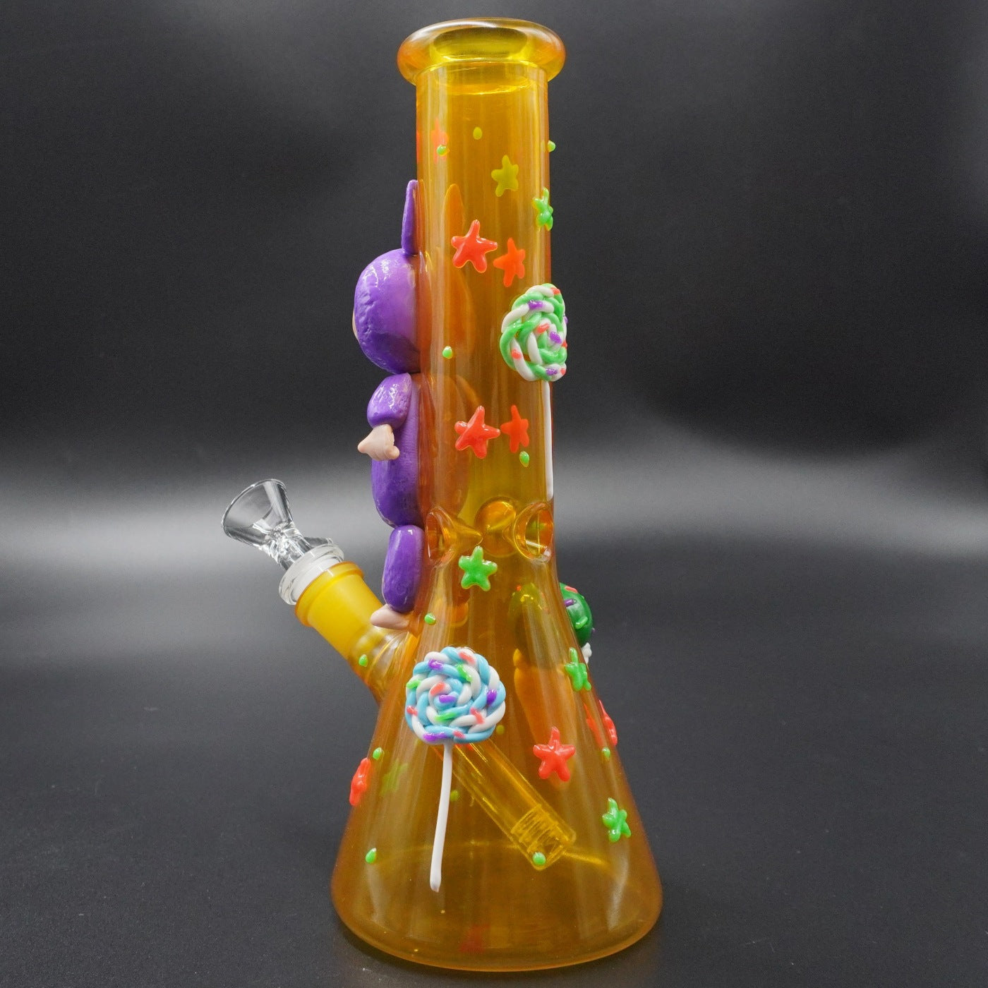 Whimsical Labubu-Style Character Glass Bong