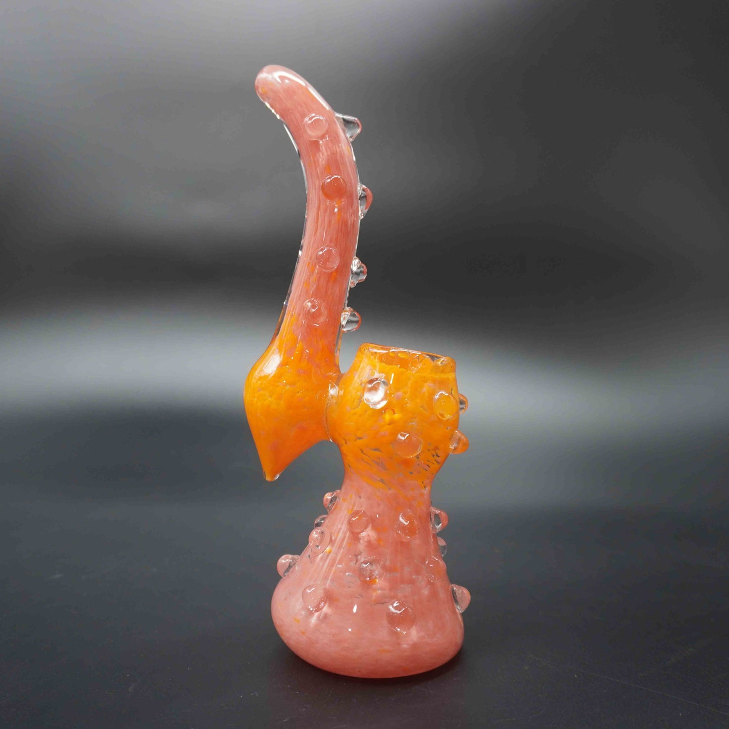 Dotted Glass Bubbler Bong