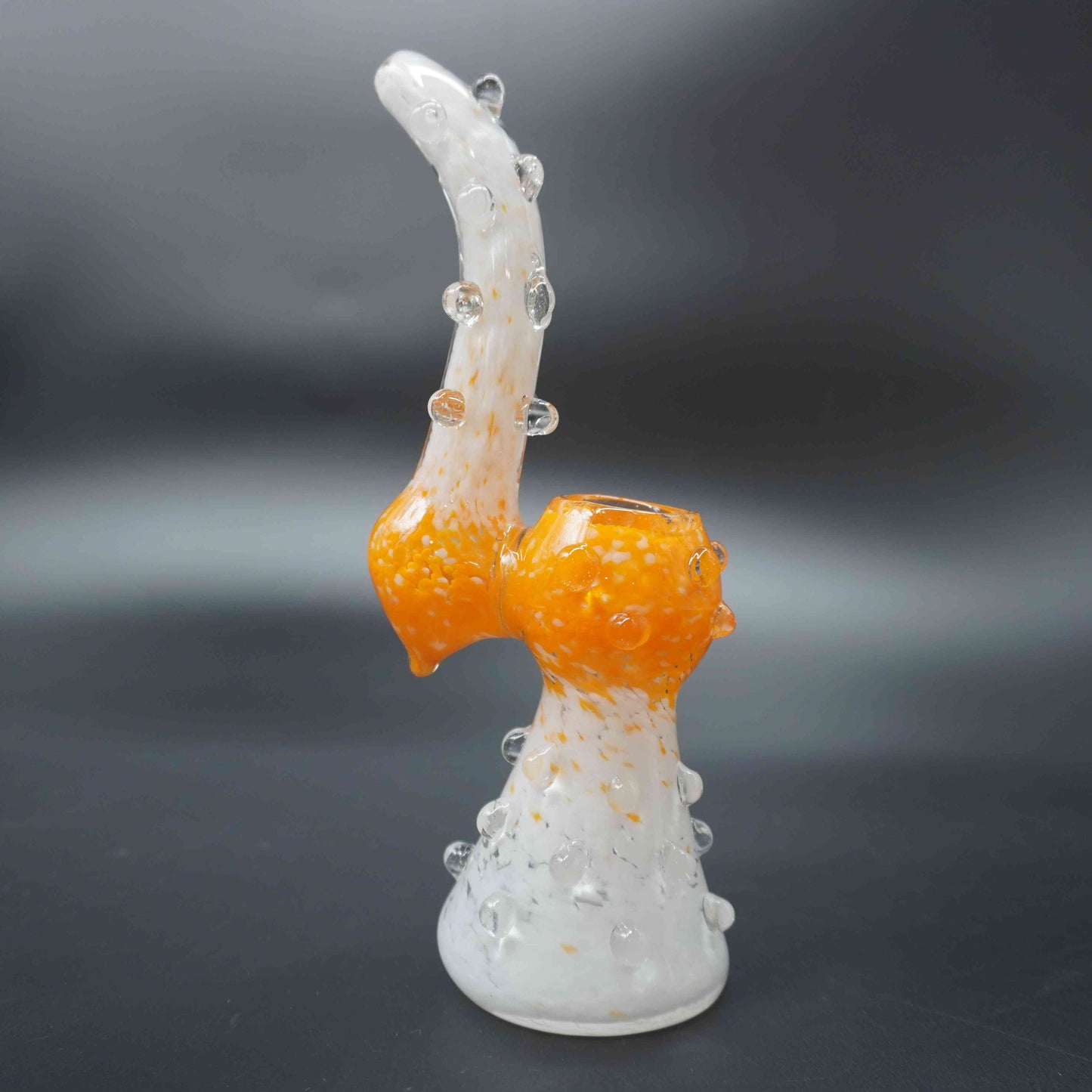 Dotted Glass Bubbler Bong