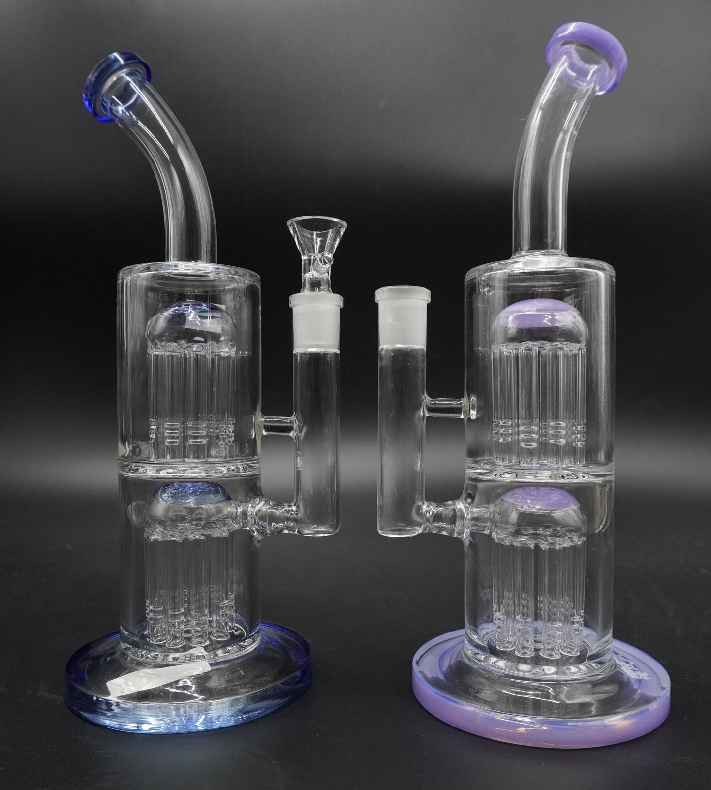 Double Deck Tree Perc Bong