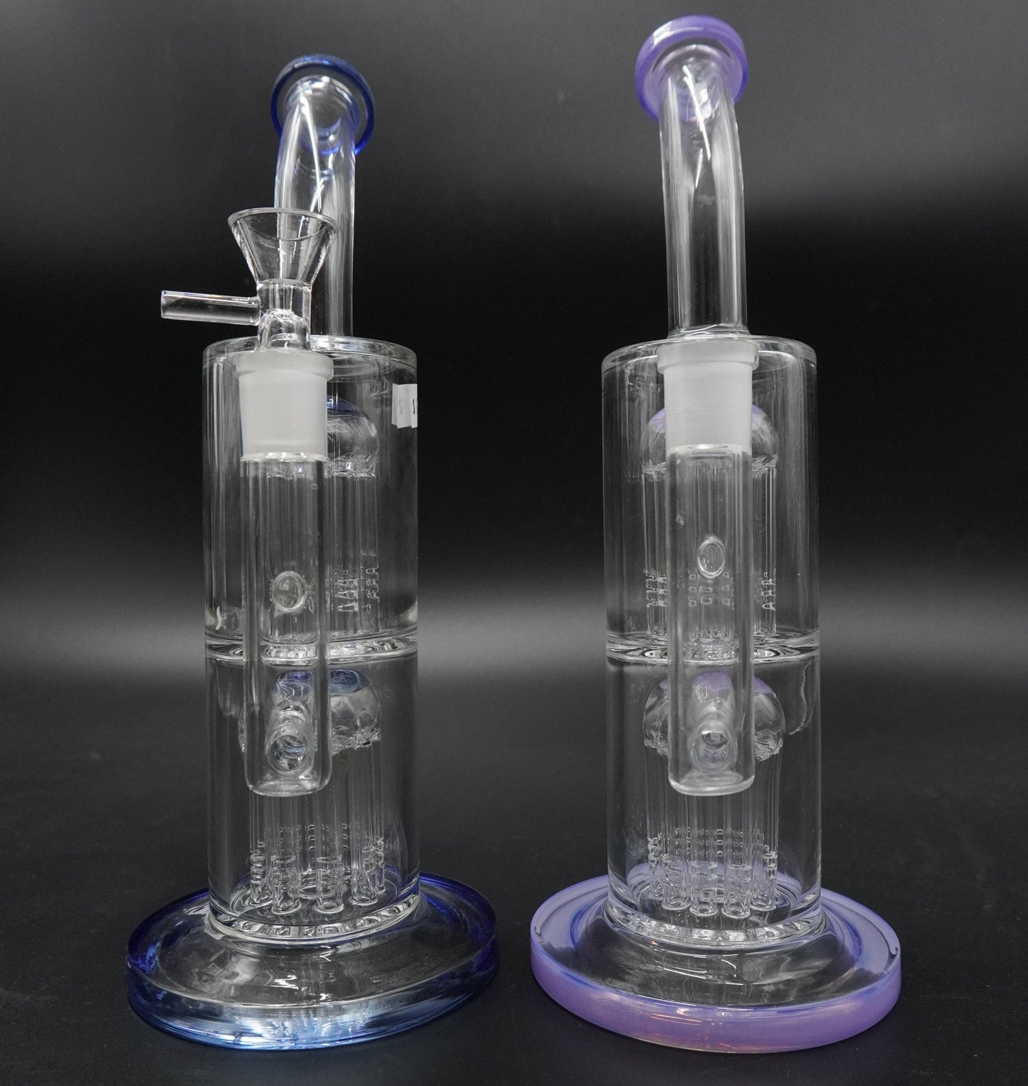 Double Deck Tree Perc Bong