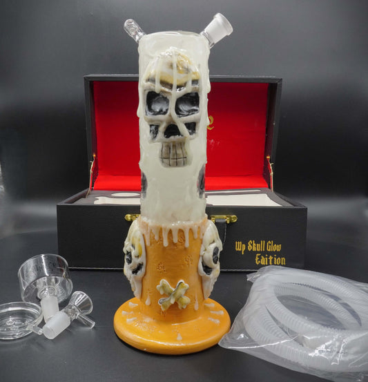 Empire Skull Glow Edition Dual Hookah & Water Pipe