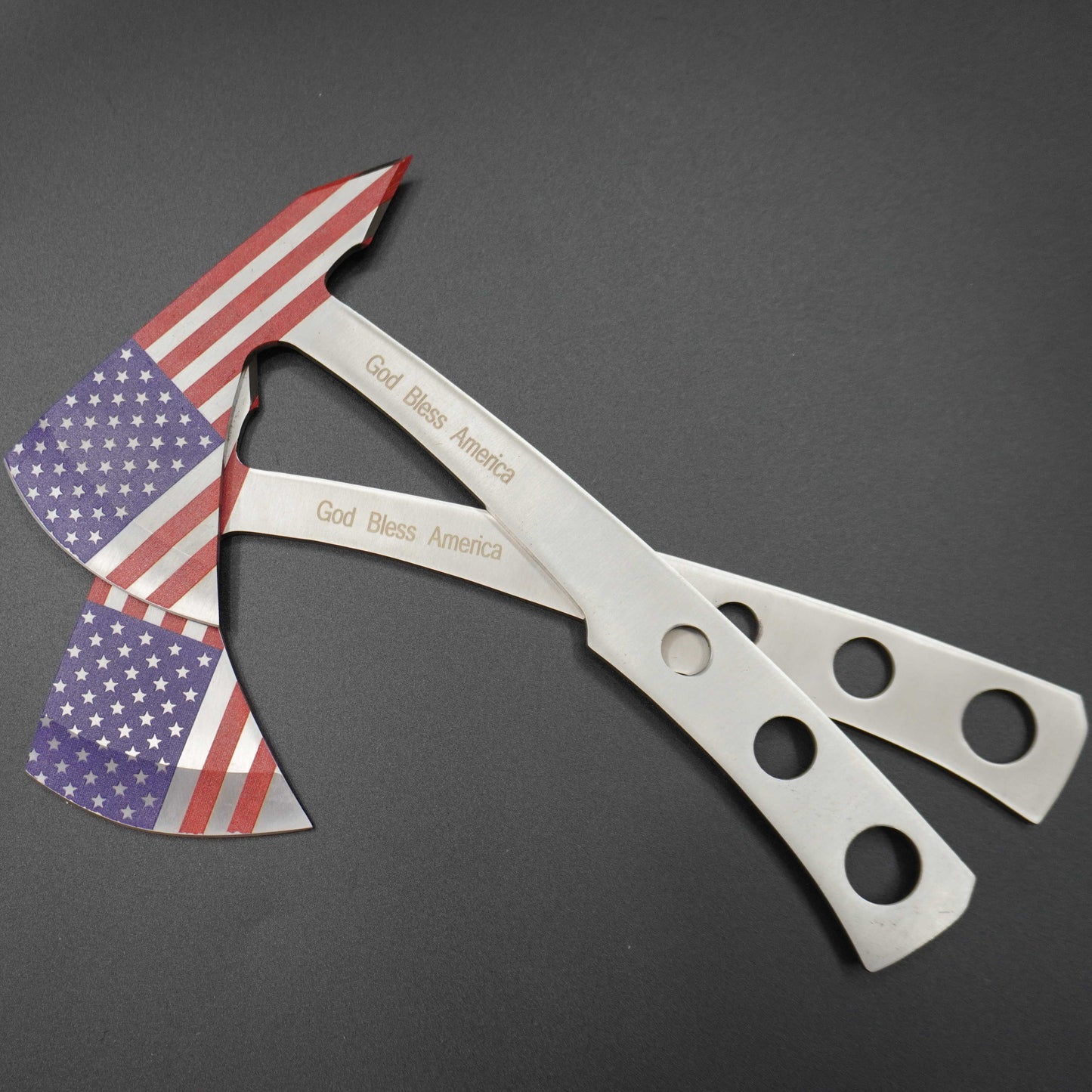 Flag Throwing Axes 2pc.