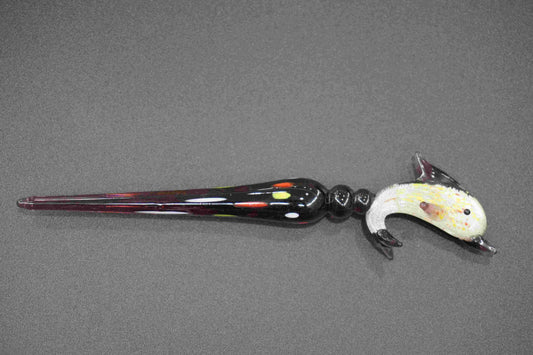 Glass dolphin dab tool