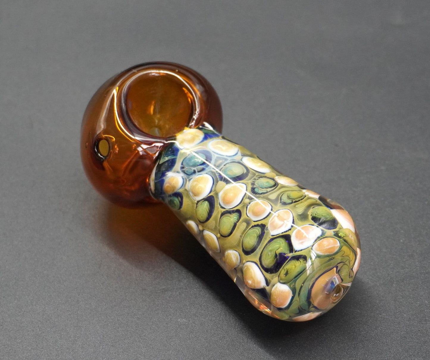 Handblown Reptile Glass Pipe