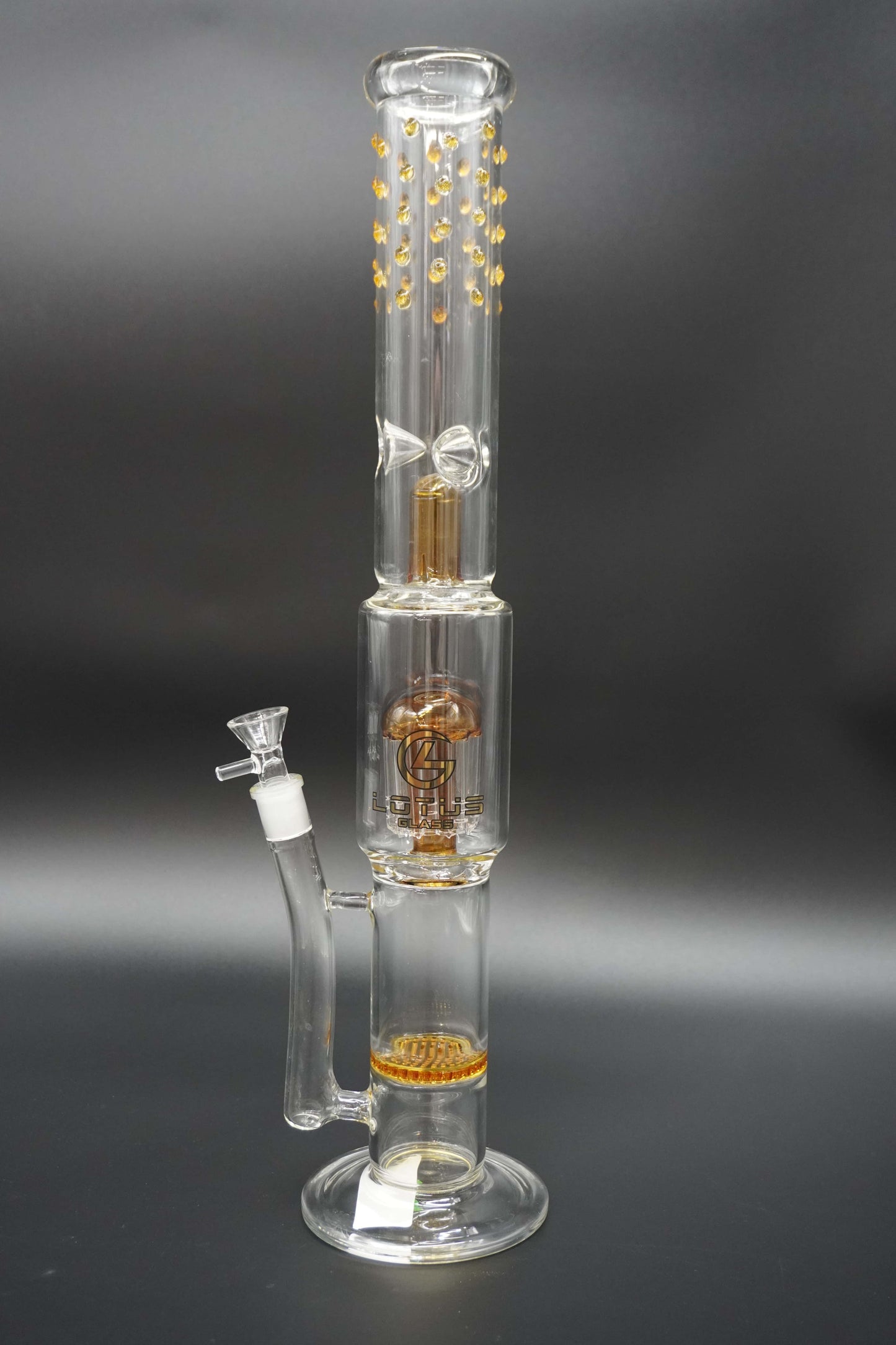 Honeycomb/Tree Perc Lotus Bong