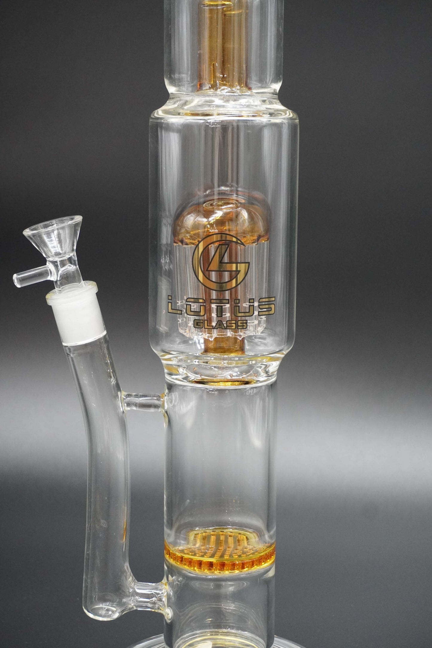 Honeycomb/Tree Perc Lotus Bong