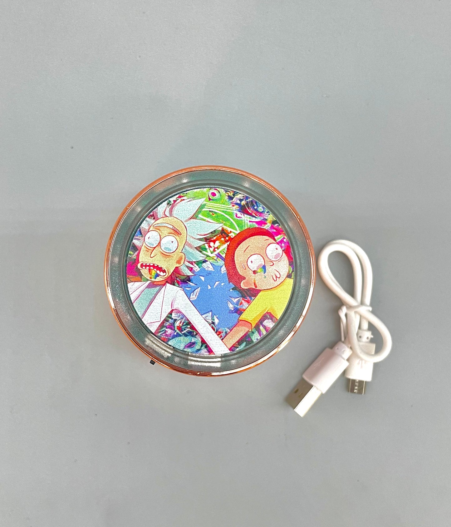 Rick & Morty LED Herb Grinder