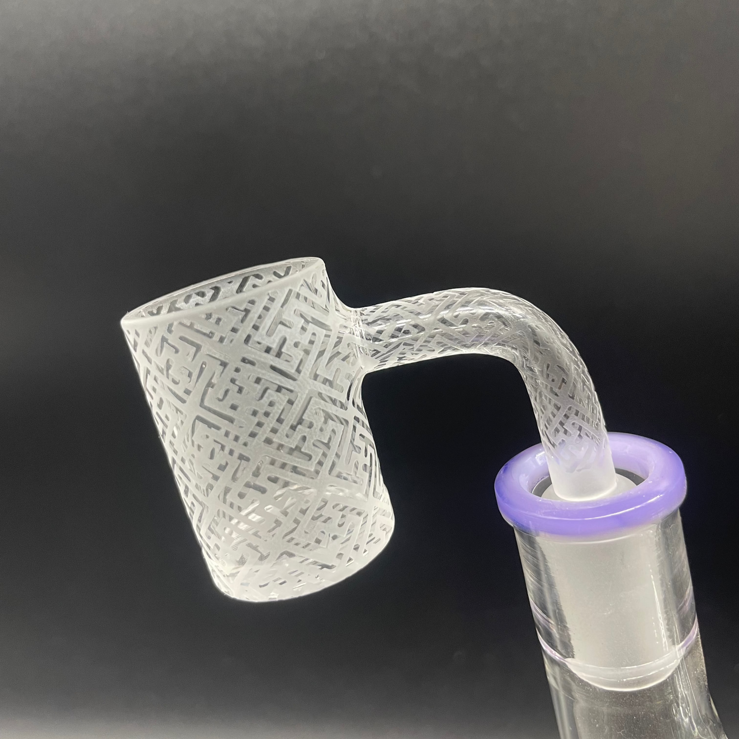 14mm Frosted Design Rig Nail