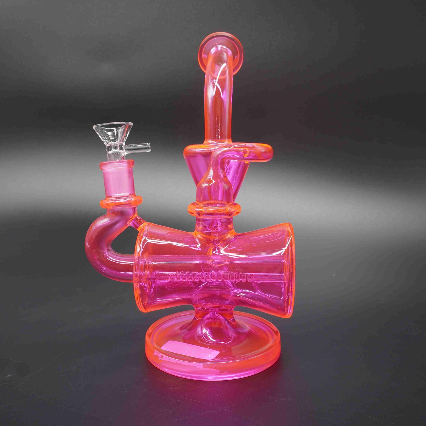 Inline Perc Colored Glass Bong