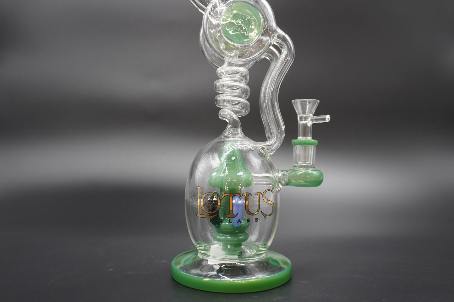 Lotus Mushroom Bong