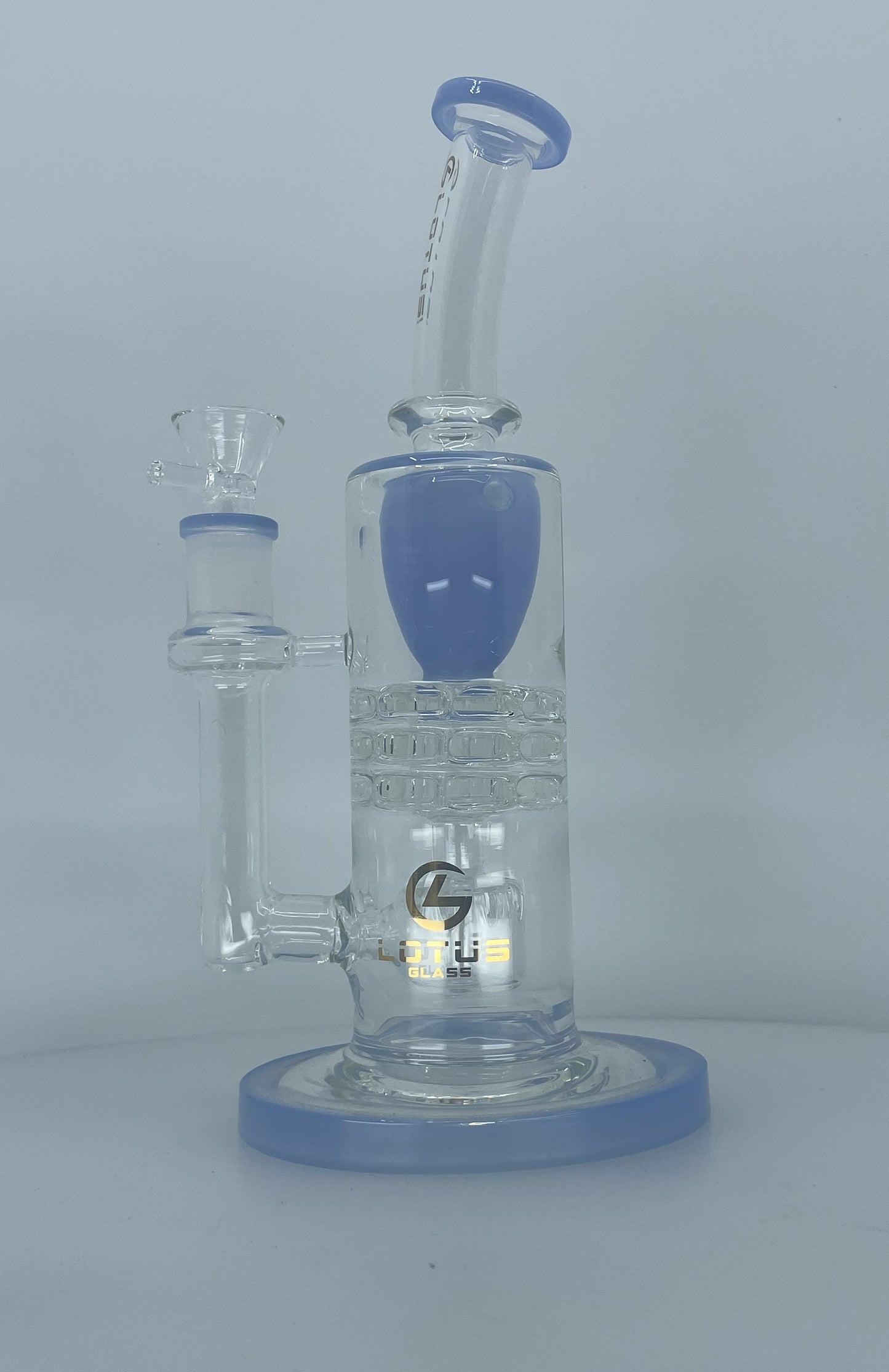 14" Lotus Glass Incycler Bong