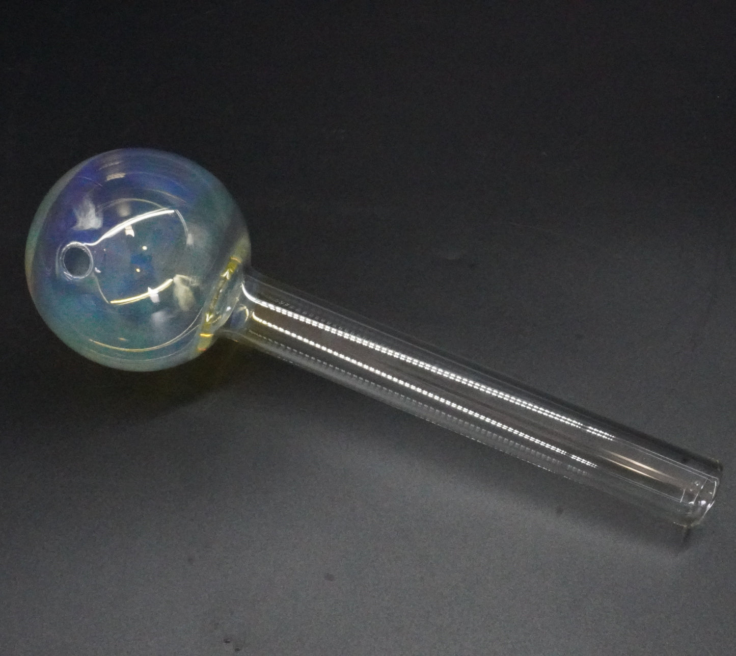 Premium Iridescent Glass Oil Burner Pipe