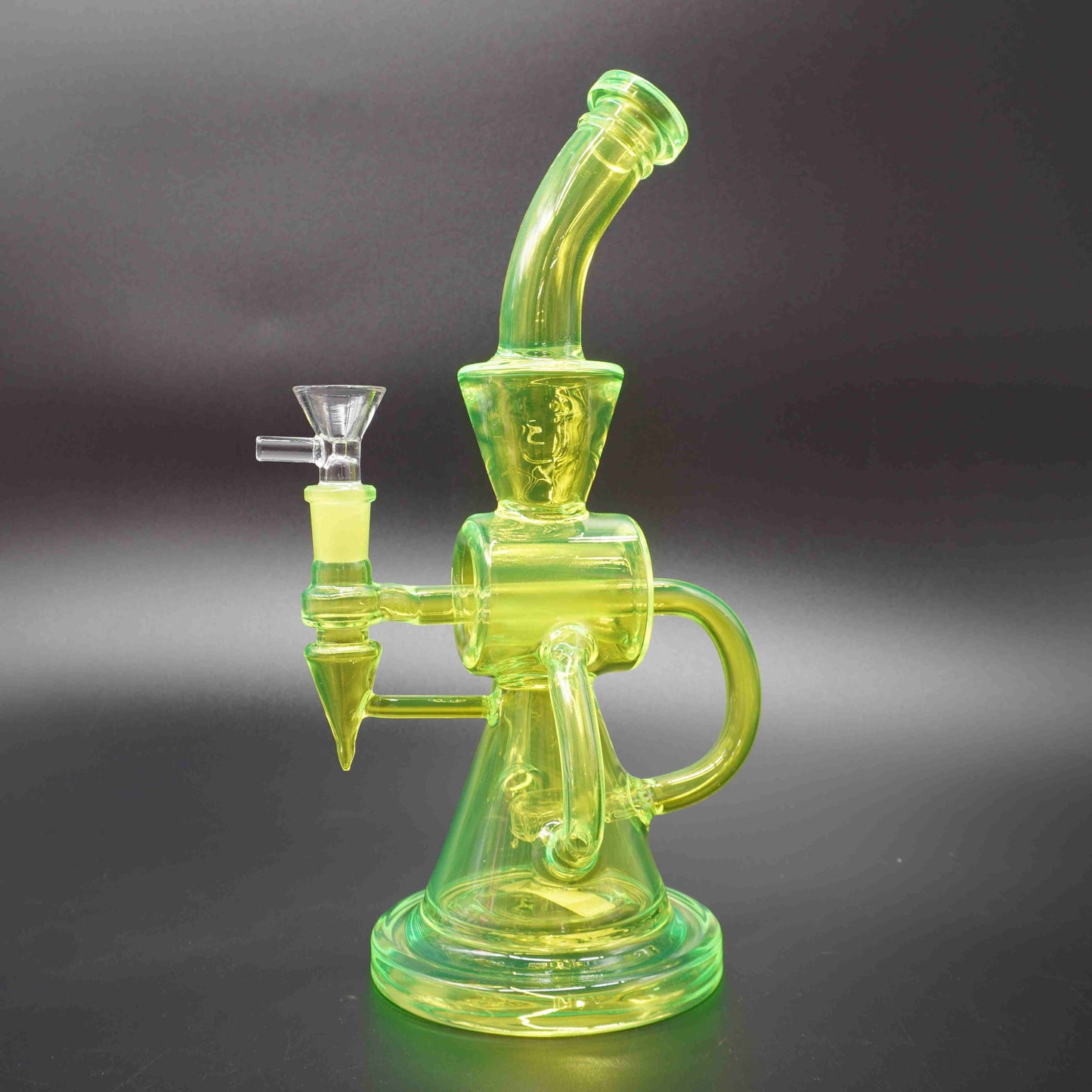 Recycler Colored Glass Bong