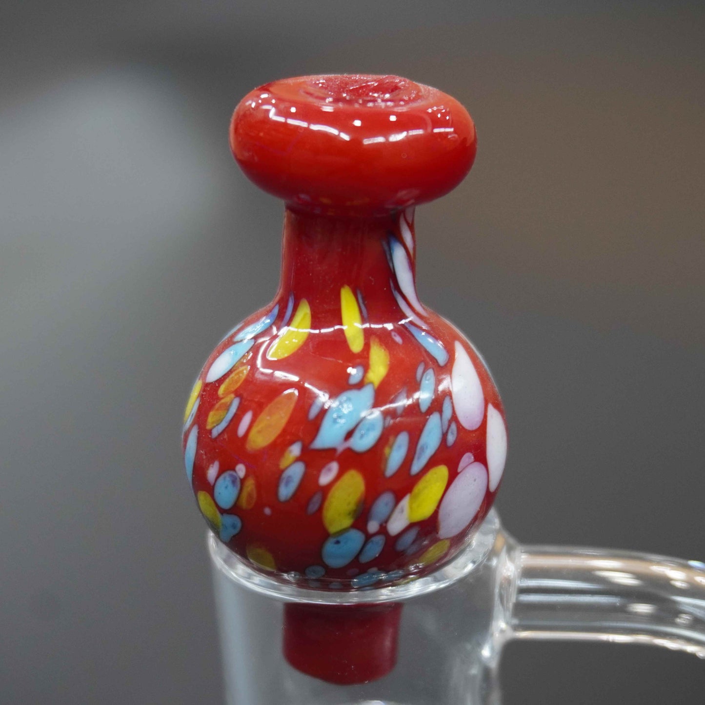 Bubble carb cap