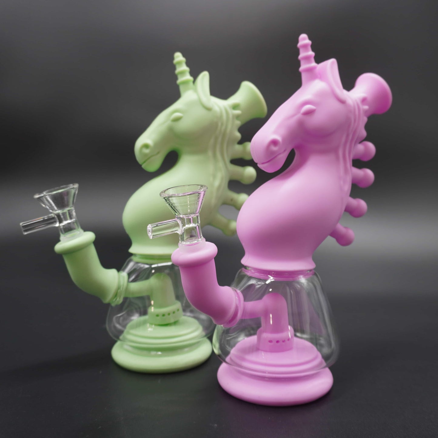Sea Horse Silicon Water Pipe