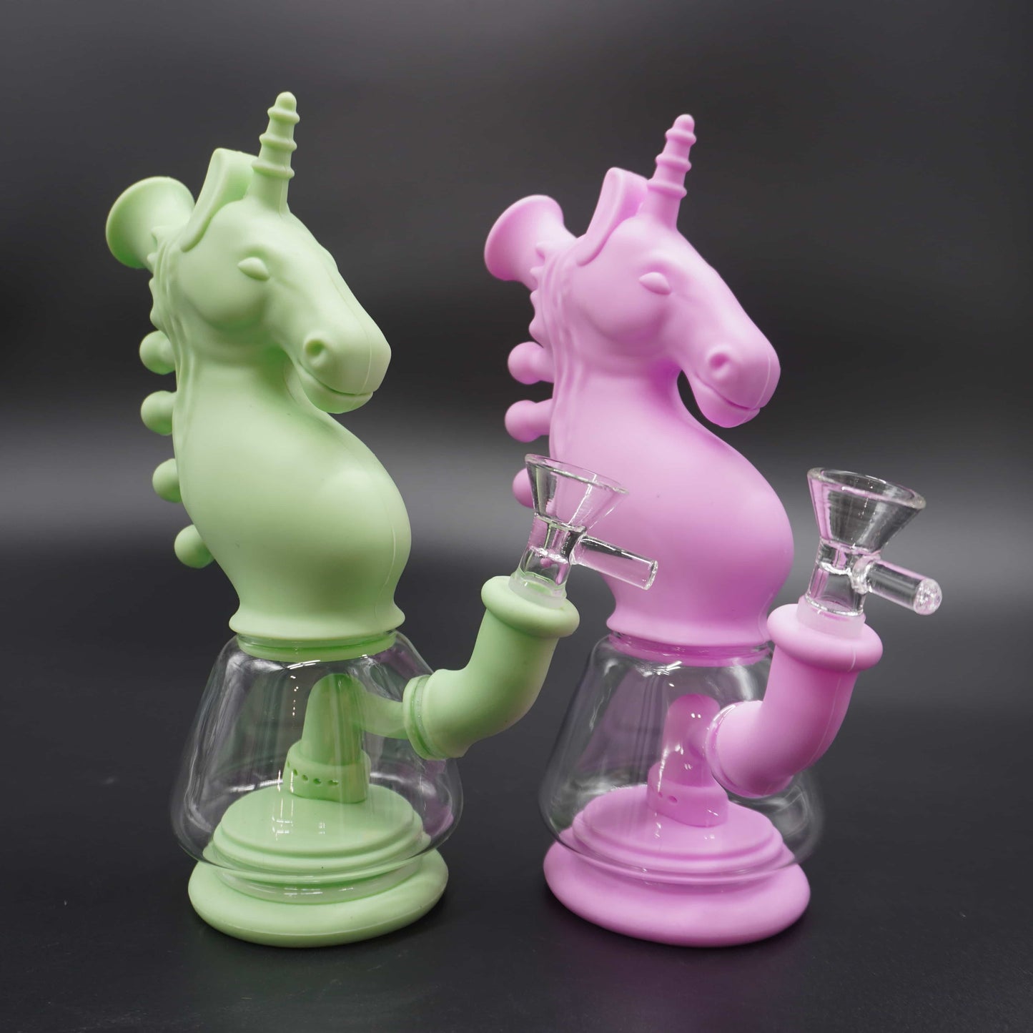 Sea Horse Silicon Water Pipe