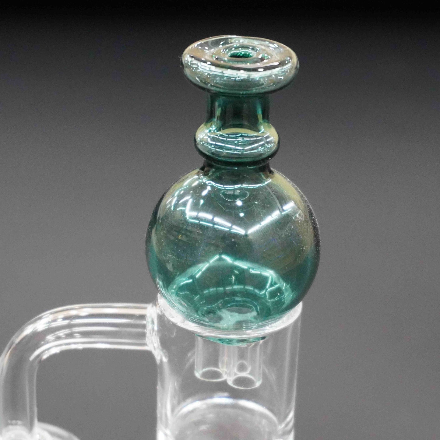 Bubble carb cap
