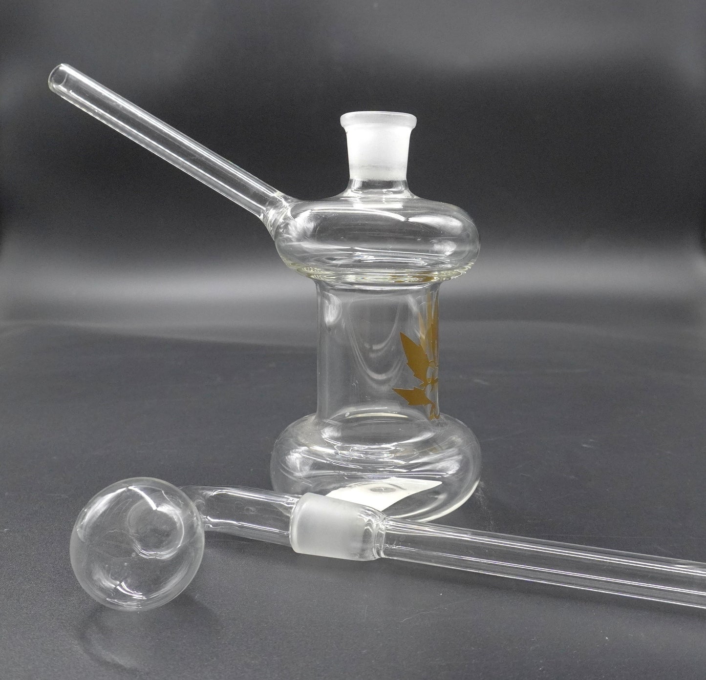"The Golden Leaf" Beaker Oil Burner
