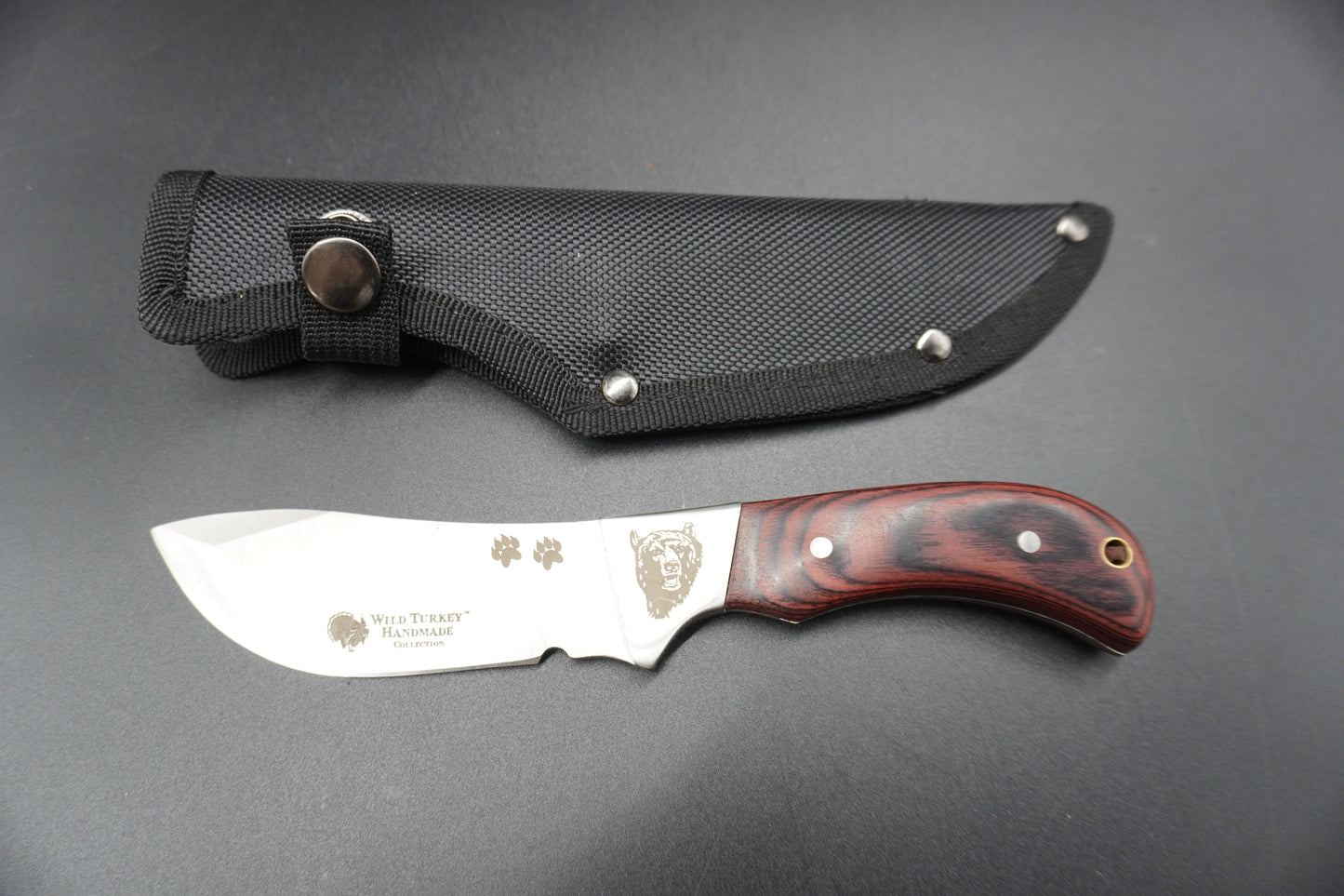 Wild Turkey Handmade Collection Fix Blade Knife