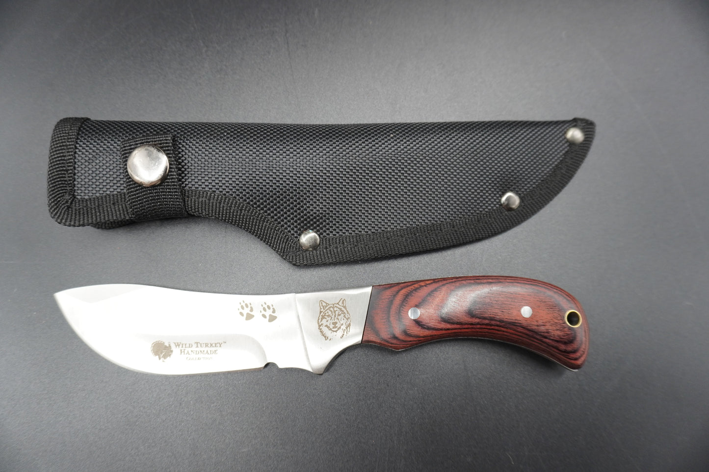Wild Turkey Handmade Collection Fix Blade Knife
