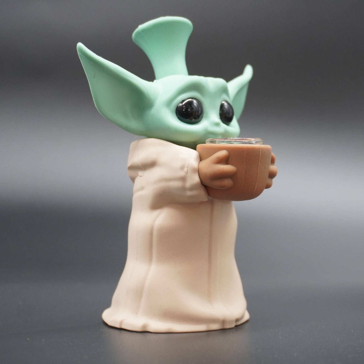 Yoda Silicon Water Pipe