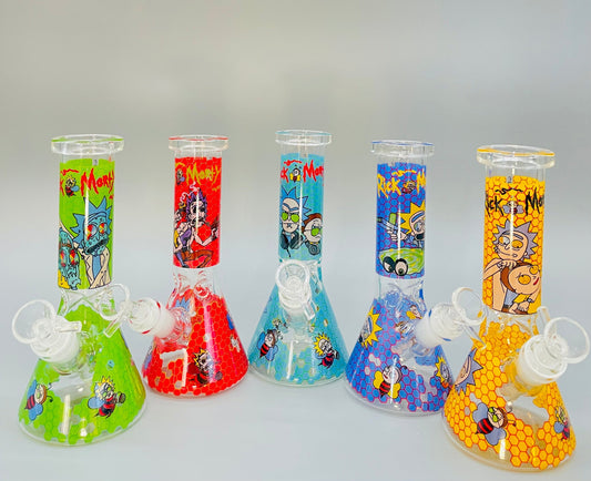 What Materials are Beaker Bongs Made of?
