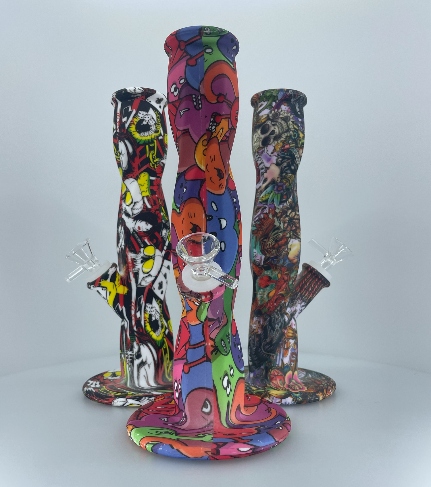 Colorful Mushroom Bongs Collections