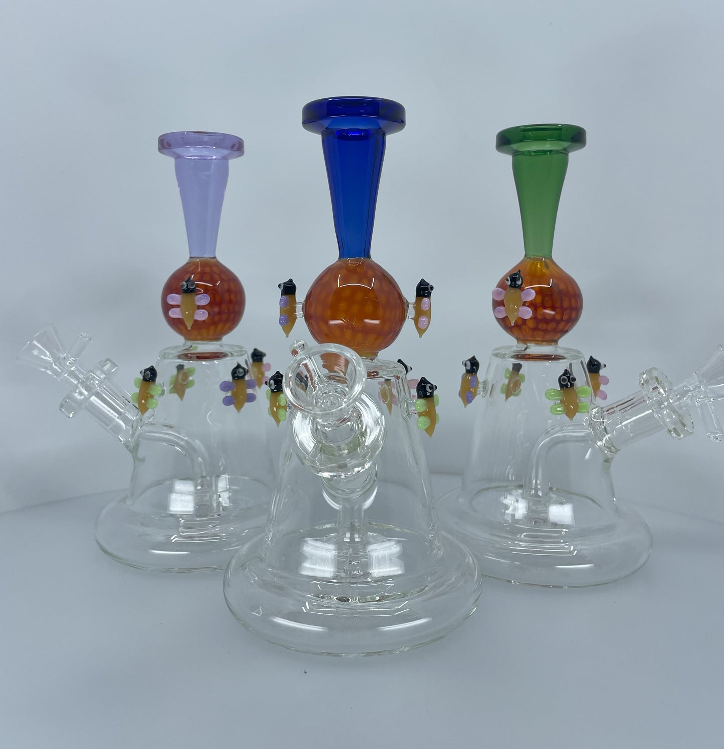 10" Fancy Bee Water Pipe