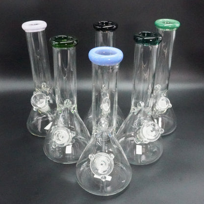 12" Classic Glass Beaker Bong