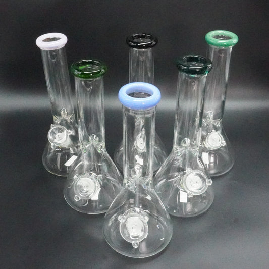 12" Classic Glass Beaker Bong