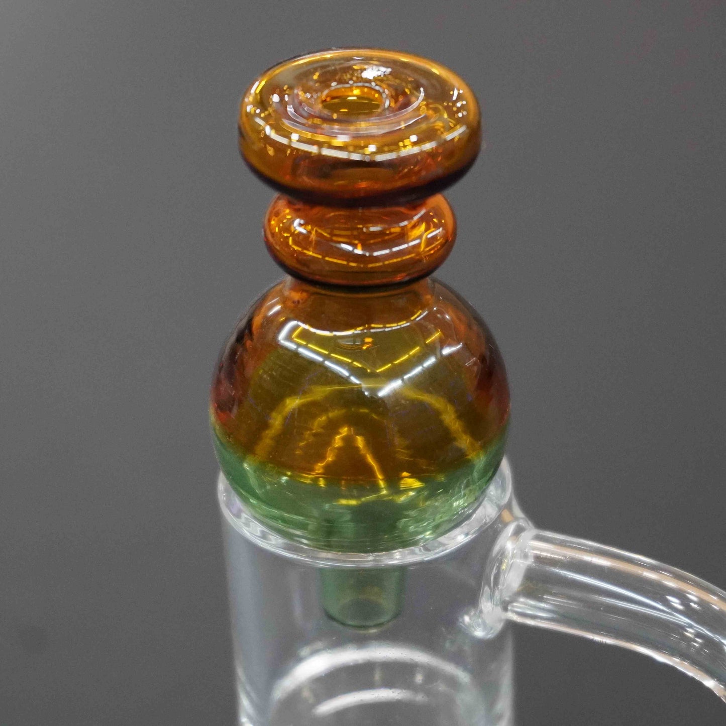 Bubble carb cap
