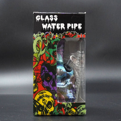 2 in 1 3D Skull Base Water Pipe (Herb or Oil)